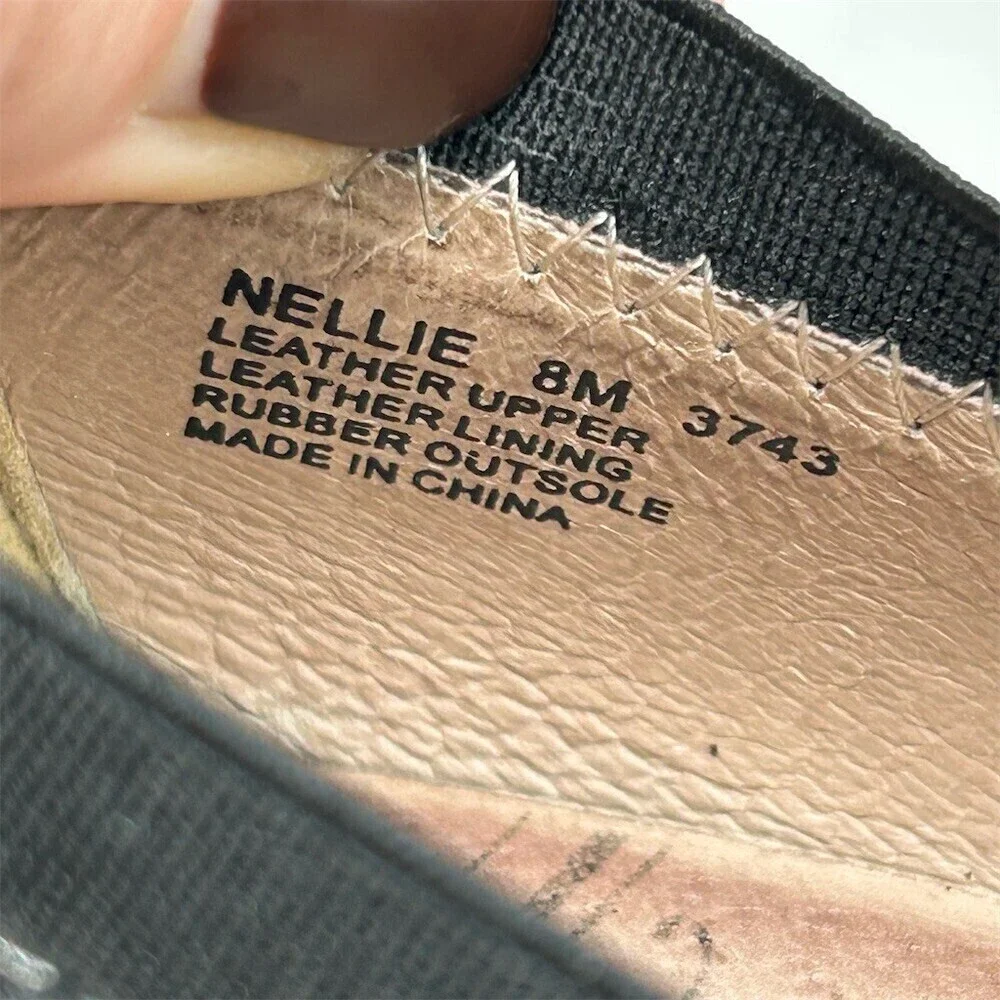 ABEO Nellie B.I.O. System Nellie Women's Wedge Pumps Black Studded Size 8M